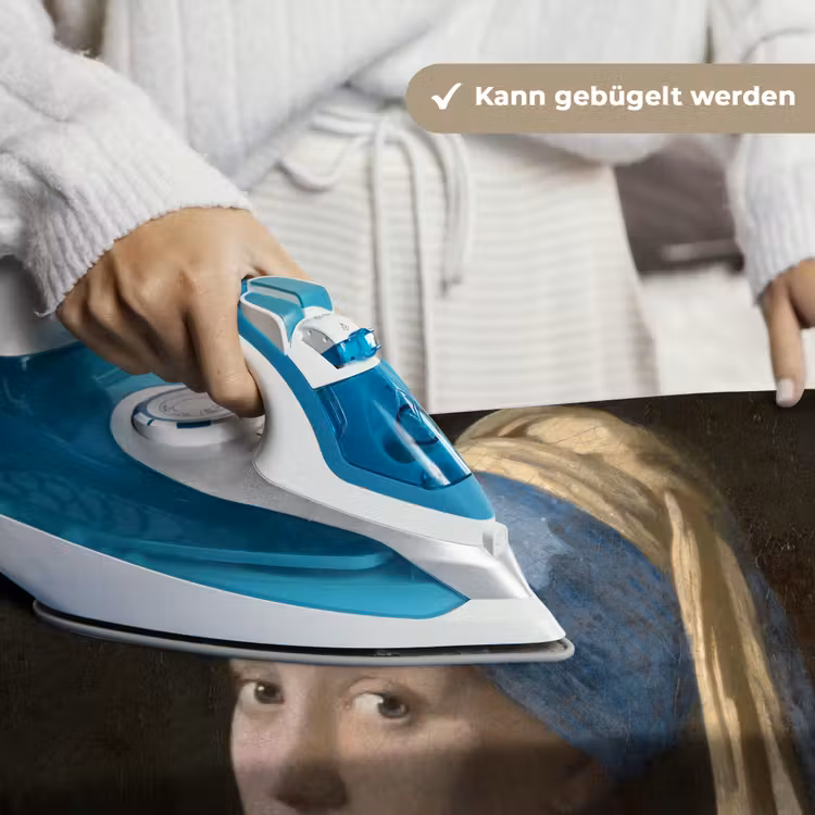 Meisje met de Parel - Schilderij van Johannes Vermeer Wandkleed katoen klein -tsfeer9_DE
