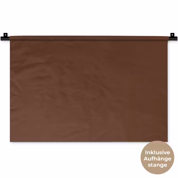 Deep - Clay - Brown - Bruin Wandkleed katoen klein 269 -t3d_DE