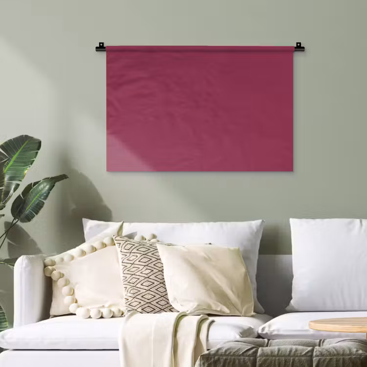 Deep - Rasberry - Rood Wandkleed katoen klein 269 -sfeer7