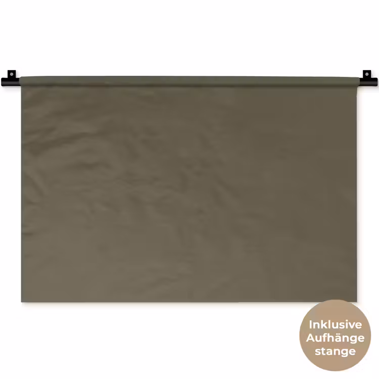 Deep - Khaki - Groen Wandkleed katoen klein 269 -t3d_DE