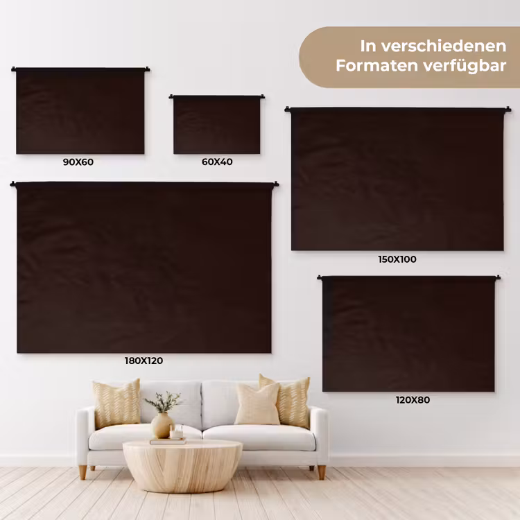 Deep - Obsidian - Bruin Wandkleed katoen klein 269 -tsfeer8_DE