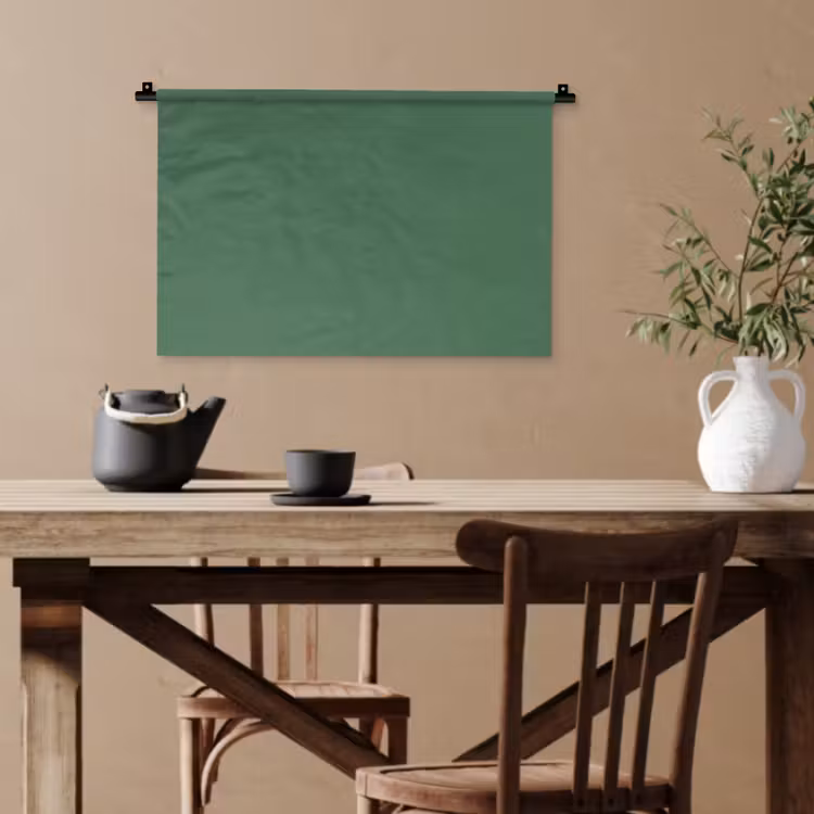Deep - Sagewood - Groen Wandkleed katoen klein 269 -sfeer6