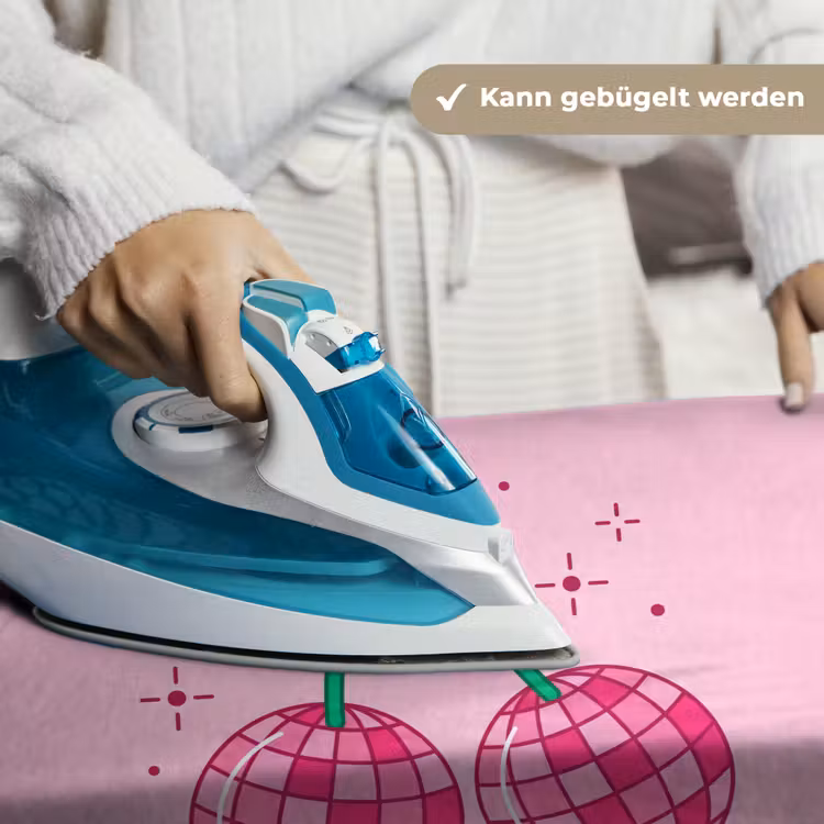Decoratie - Disco-bal - Feest - Roze Wandkleed katoen klein -tsfeer9_DE