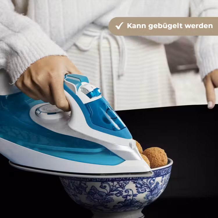 Delfts blauw - Bitterballen - Holland - Schaal Wandkleed katoen klein -tsfeer9_DE