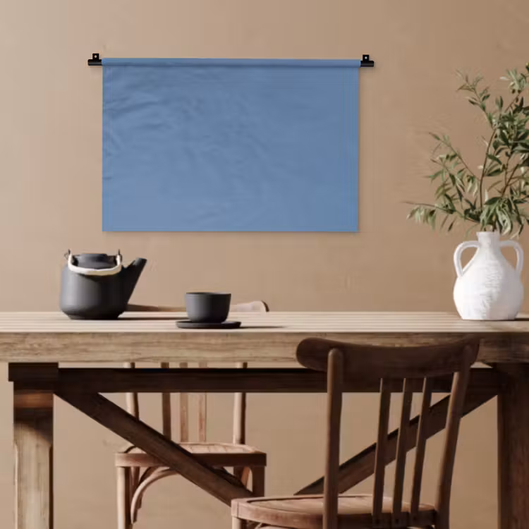 Denim - Breeze - Blauw Wandkleed katoen klein 269 -sfeer6