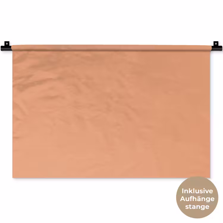 Desert - Coral - Koraal Wandkleed katoen klein 269 -t3d_DE
