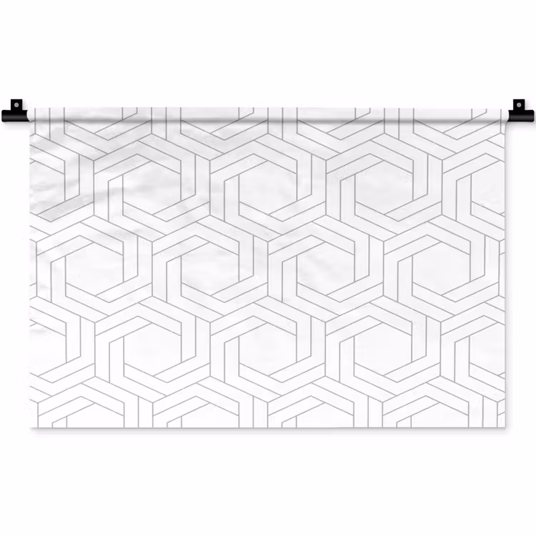 Design - Geometrie - Patronen - Abstract Wandkleed katoen klein 269 -zz3d
