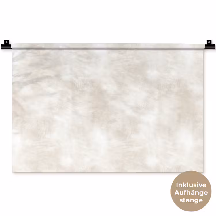 Subtiel - Structuur - Beige Wandkleed katoen klein 269 -t3d_DE