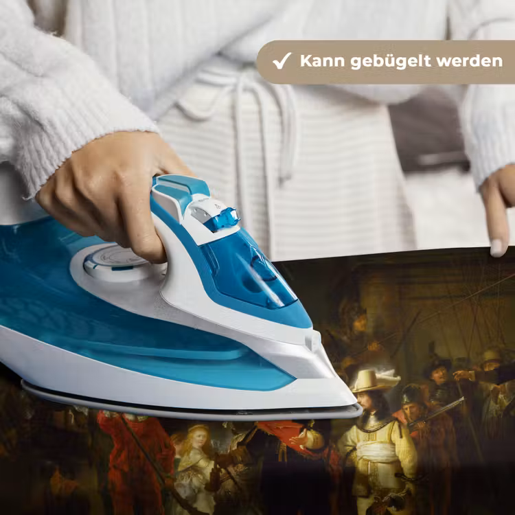 De Nachtwacht - Rembrandt van Rijn Wandkleed katoen klein -tsfeer9_DE