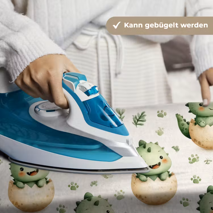 Dino - Eieren - Groen Wandkleed katoen klein 269 -tsfeer9_DE