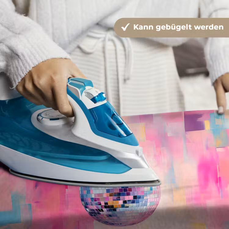 Discobal - Pink - Verf Wandkleed katoen klein -tsfeer9_DE