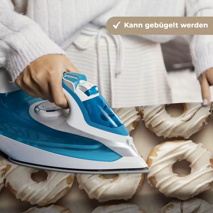 Donuts - Chocolade - Wit - Beige Wandkleed katoen klein -tsfeer9_DE