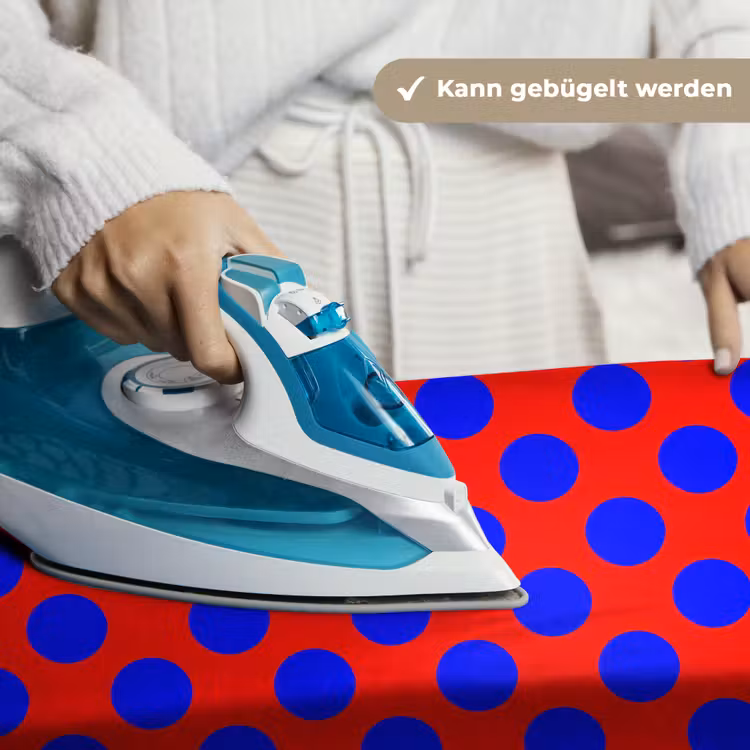 Dots - Klassiek - Rood Wandkleed katoen klein 269 -tsfeer9_DE