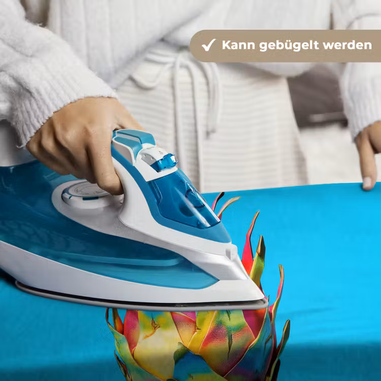 Drakenfruit - Blauw - Levendig Wandkleed katoen klein -tsfeer9_DE