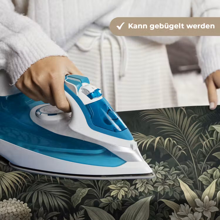 Jungle - Bladeren - Botanisch - Groen Wandkleed katoen klein -tsfeer9_DE