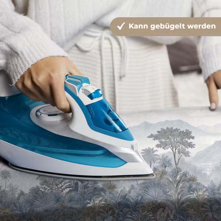 Jungle - Landschap - Blauw Wandkleed katoen klein -tsfeer9_DE