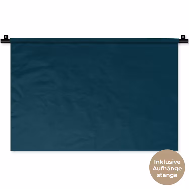 Dark - Indigo - Blauw Wandkleed katoen klein 269 -t3d_DE