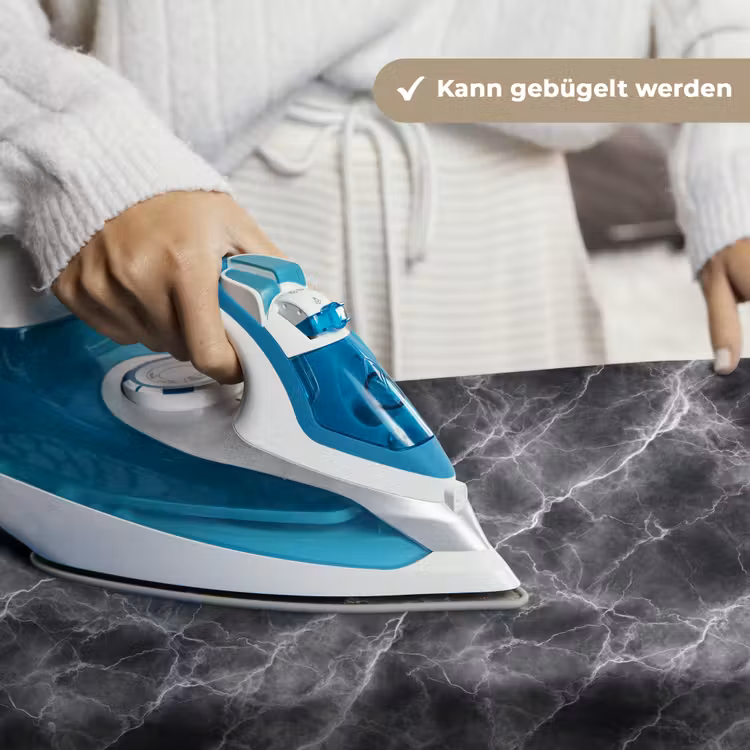 Donkergrijs - Bliksem - Marmer Wandkleed katoen klein 269 -tsfeer9_DE