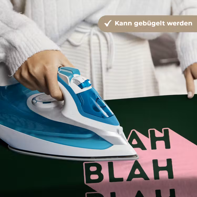 Donkergroen - Tekst - Schaduw - Grafisch Wandkleed katoen klein -tsfeer9_DE