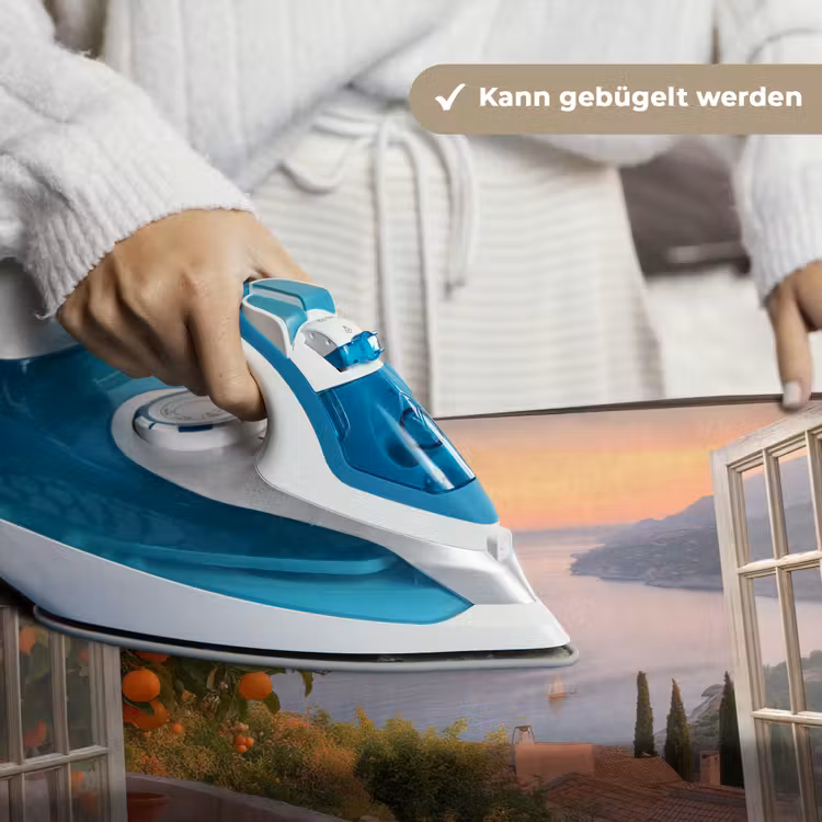 Doorkijk - Uitzicht - Meer - Landschap Wandkleed katoen klein -tsfeer9_DE