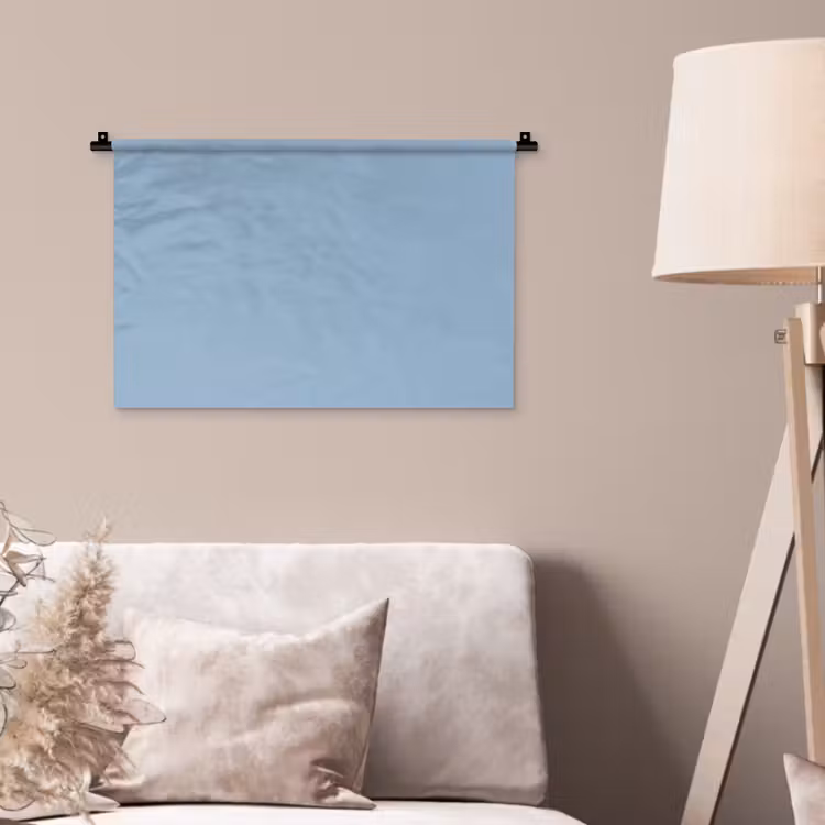 Dusty - Denim - Blauw Wandkleed katoen klein 269 -sfeer4