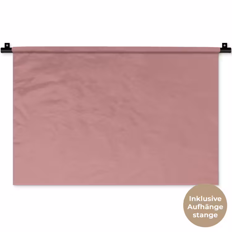 Dusty - Rose - Roze Wandkleed katoen klein 269 -t3d_DE