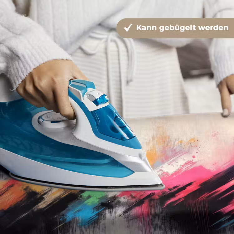 Dynamisch - Abstract - Kleurrijk - Zwart Wandkleed katoen klein -tsfeer9_DE