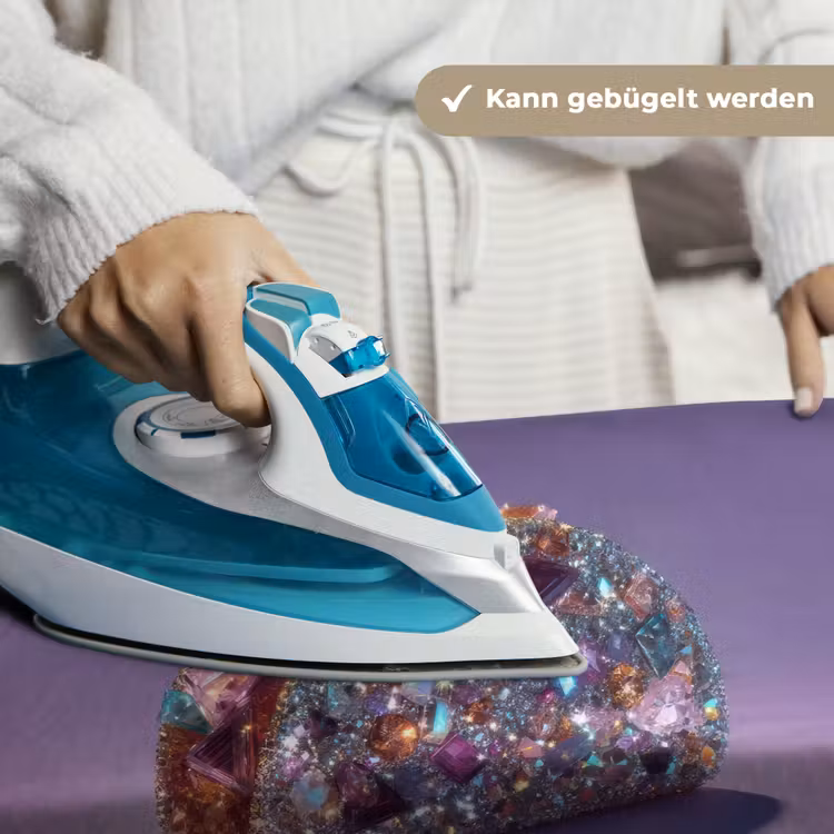 Edelstenen - Glitters - Paars - Kleurrijk Wandkleed katoen klein -tsfeer9_DE