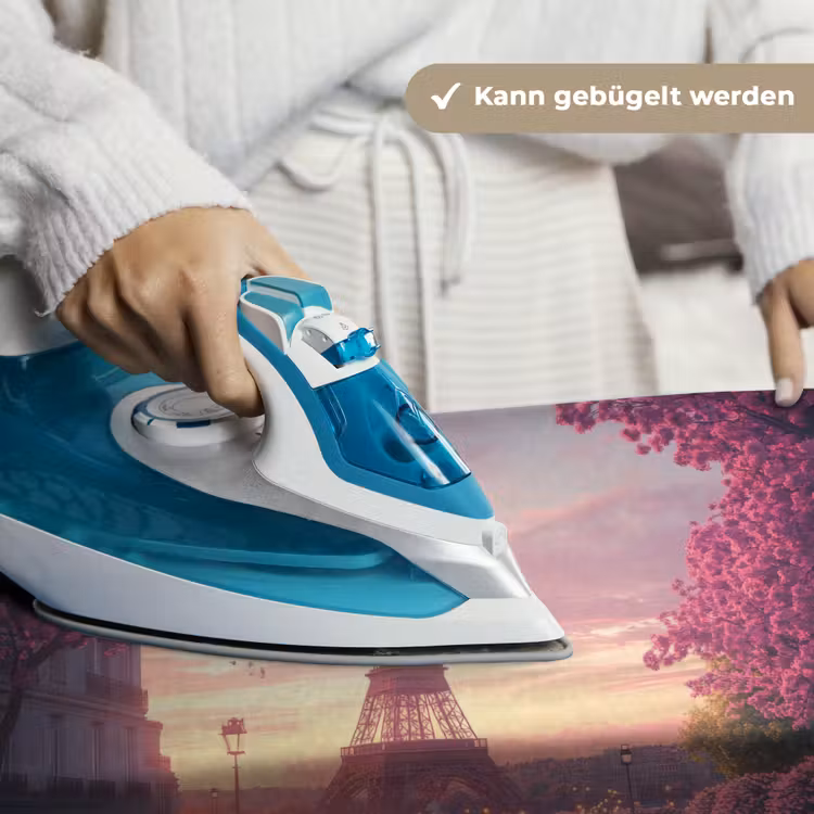 Eiffeltoren - Parijs - Roze Wandkleed katoen klein -tsfeer9_DE