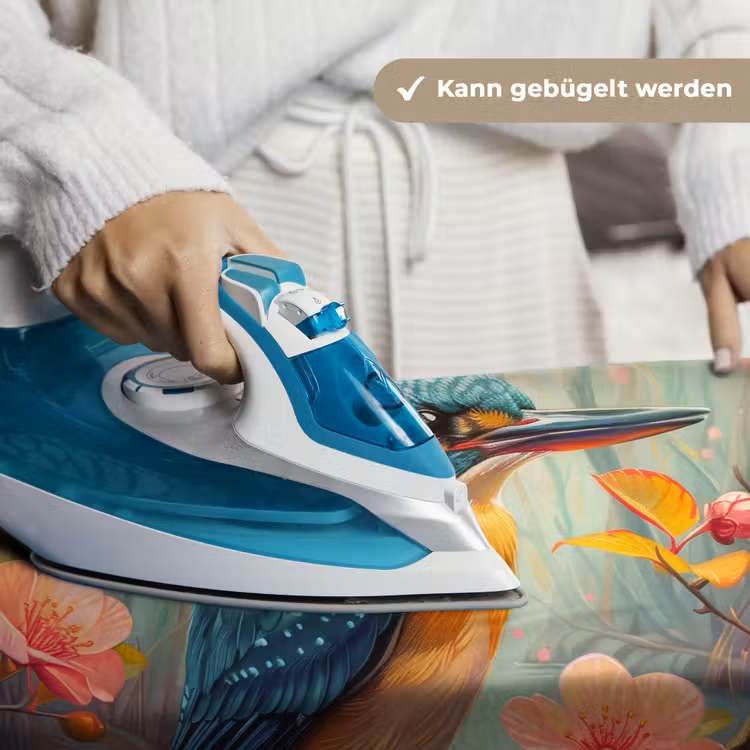 IJsvogel - Bloesem - Natuur - Vogels - Bloemen Wandkleed katoen klein -tsfeer9_DE
