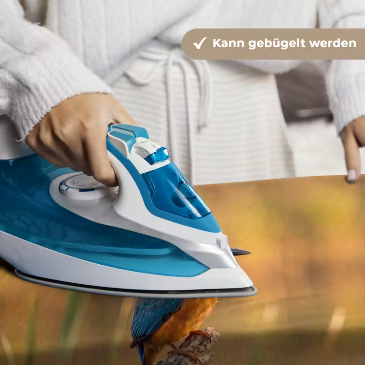 IJsvogel - Tak - Water - Kleurrijk - Levendig Wandkleed katoen klein -tsfeer9_DE