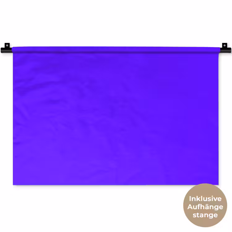 Electric - Indigo - Paars Wandkleed katoen klein 269 -t3d_DE