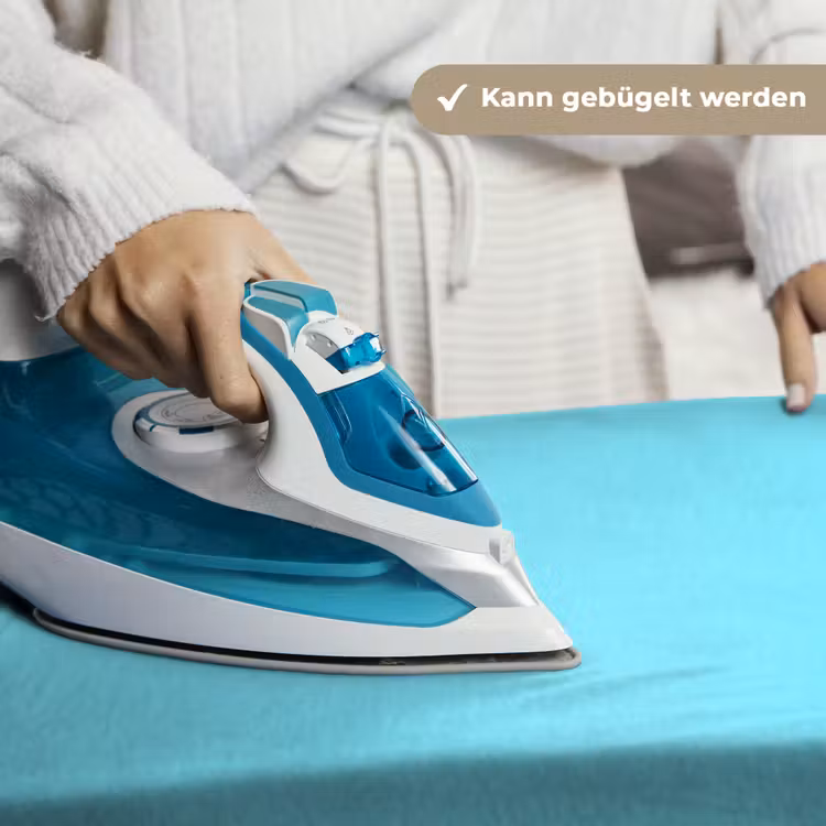 Electric - Cyan - Blauw Wandkleed katoen klein 269 -tsfeer9_DE