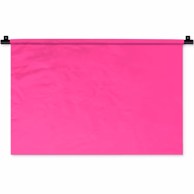Electric - Magenta - Roze Wandkleed katoen klein 269 -zz3d