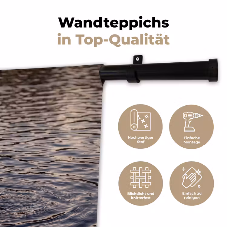 Eenden - Water - Natuur Wandkleed katoen klein -tsfeer2_DE