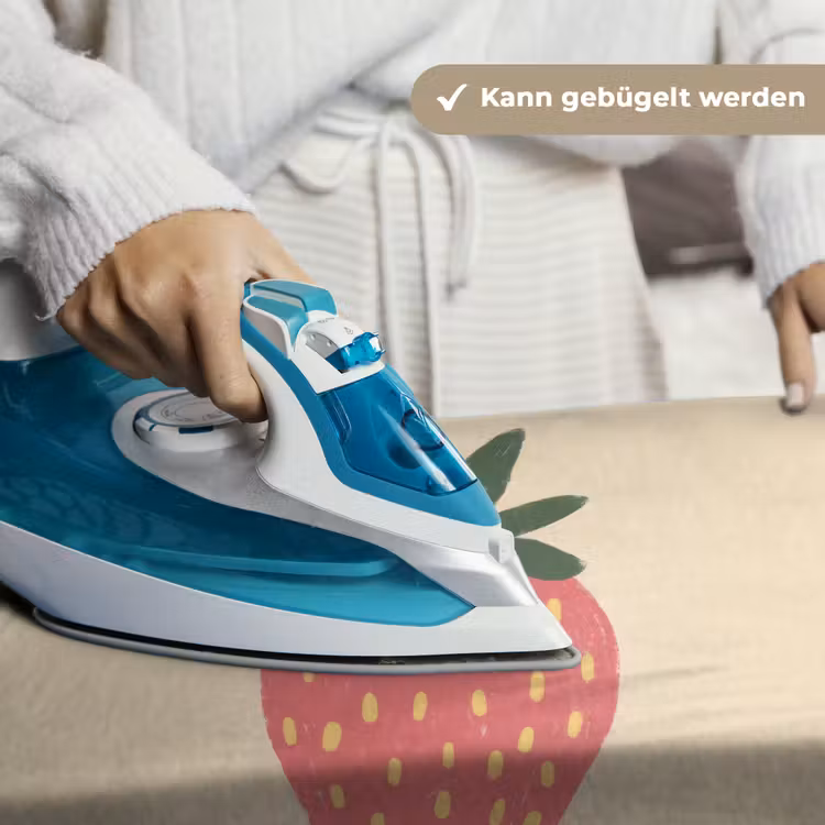 Aardbei - Minimalistisch - Rood - Fruit Wandkleed katoen klein -tsfeer9_DE