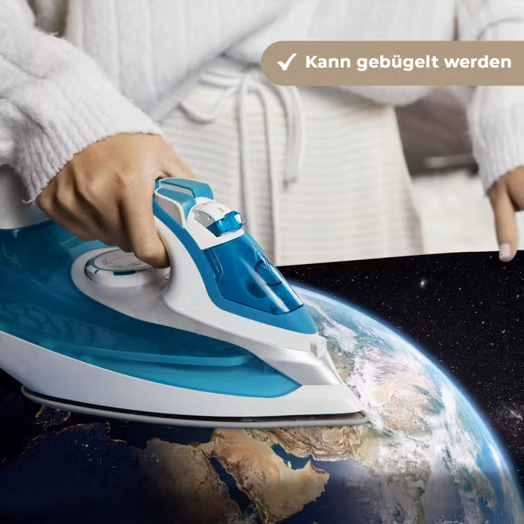 Aarde - Ruimte - Blauw - Groen Wandkleed katoen klein -tsfeer9_DE