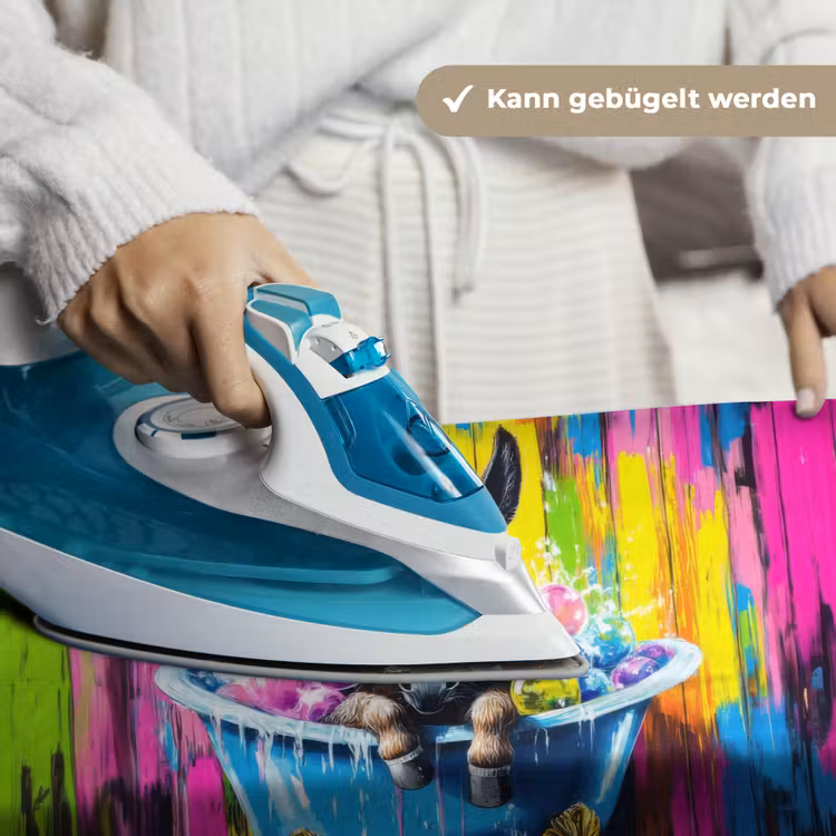 Ezel - Badkuip - Roze - Schuim Wandkleed katoen klein -tsfeer9_DE