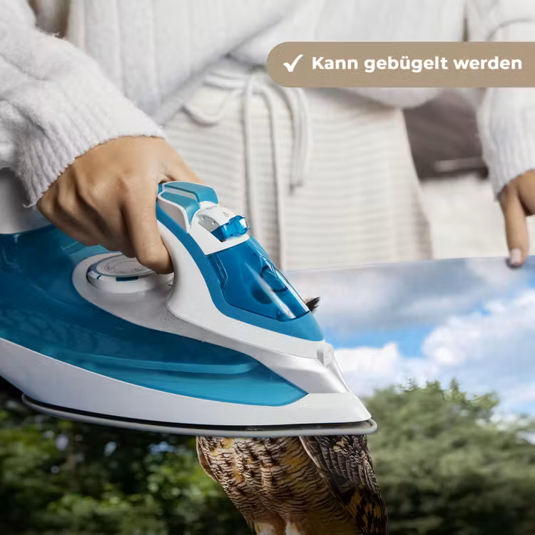 Uil - Boomstronk - Bos - Lucht Wandkleed katoen klein -tsfeer9_DE