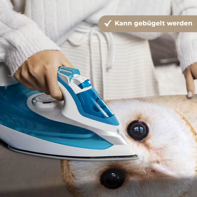 Uil - Bruin - Wit Wandkleed katoen klein -tsfeer9_DE