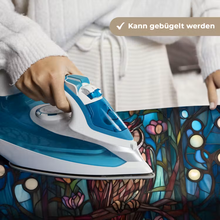 Uil - Mozaïek - Maan - Nacht Wandkleed katoen klein -tsfeer9_DE