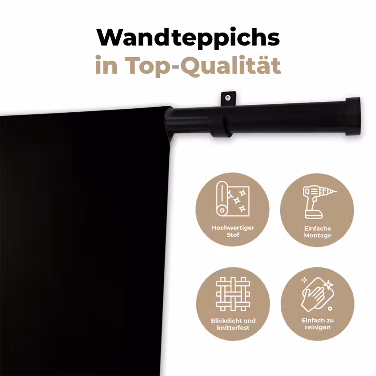 Exotisch - Boeket - Vaas - Goud Wandkleed katoen klein -tsfeer2_DE