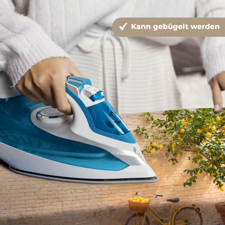 Fiets - Mand - Eten - Geel - Zomer Wandkleed katoen klein -tsfeer9_DE