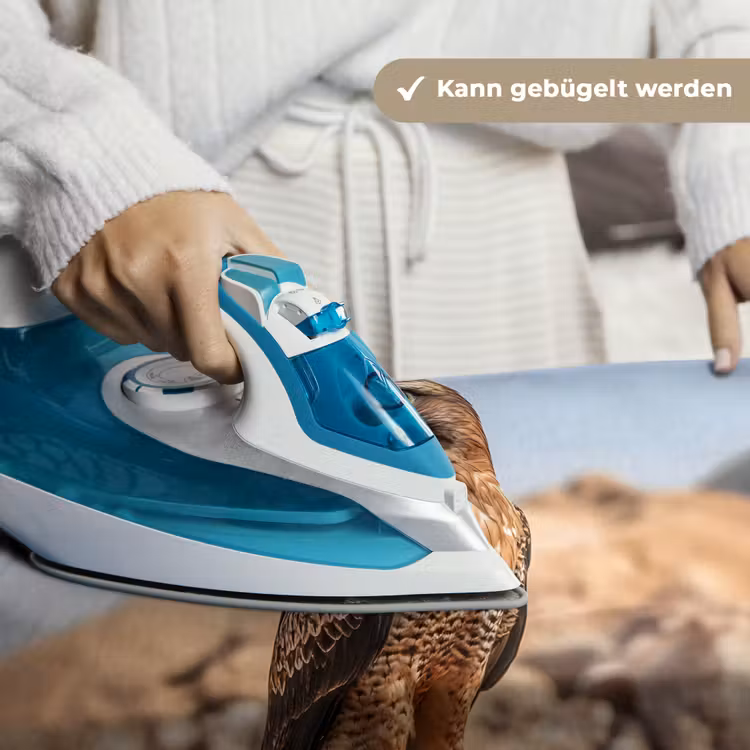 Valk - Vogel - Rots - Macht Wandkleed katoen klein -tsfeer9_DE