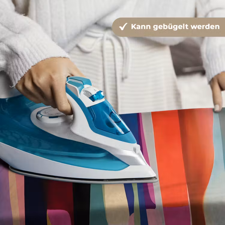 Kleurbanen - Verticaal - Kleurrijk Wandkleed katoen klein -tsfeer9_DE