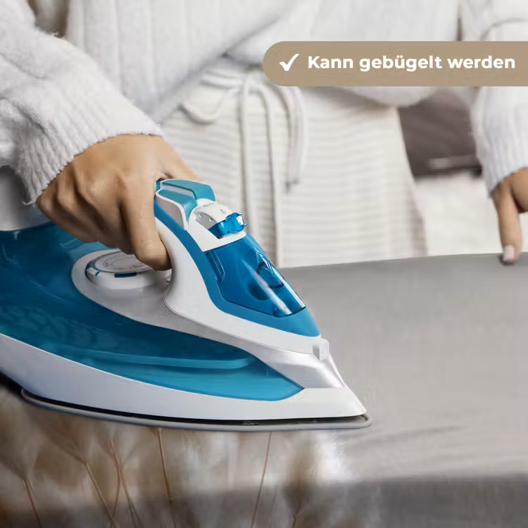 Pluimen - Beige - Minimalistisch Wandkleed katoen klein -tsfeer9_DE