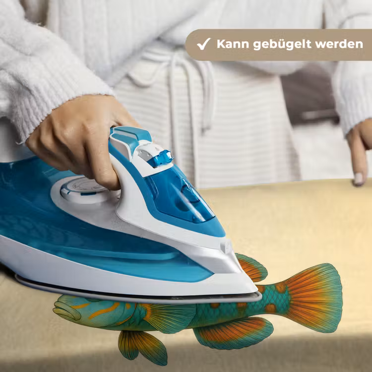 Vis - Blauw - Stippen - Schubben Wandkleed katoen klein -tsfeer9_DE