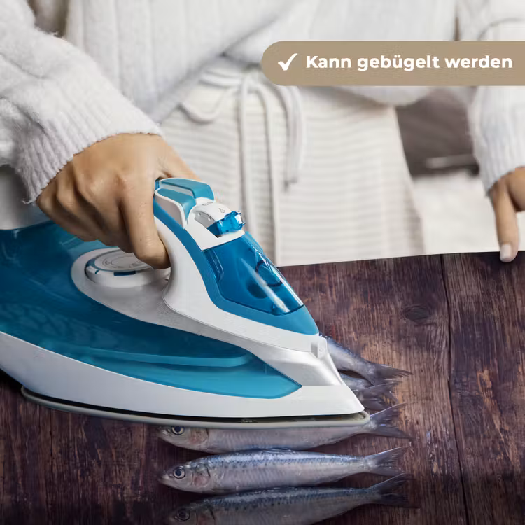 Wandteppich - Fisch – Holz – Essen - Vis - Hout - Eten Wandkleed katoen klein