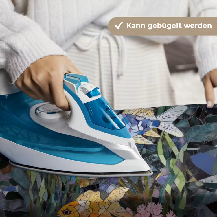 Vissen - Koraal - Zee - Mozaïek Wandkleed katoen klein -tsfeer9_DE