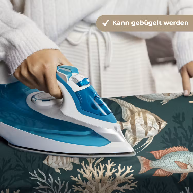 Vis - Koraal - Onderwater - Illustratie Wandkleed katoen klein -tsfeer9_DE